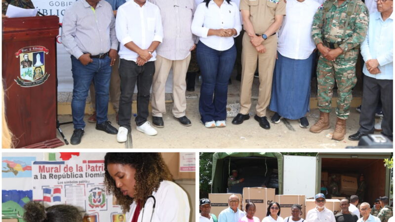 Desarrollo de la Comunidad y Ejército RD llevan jornada médica y social a Bánica, Elías Piña