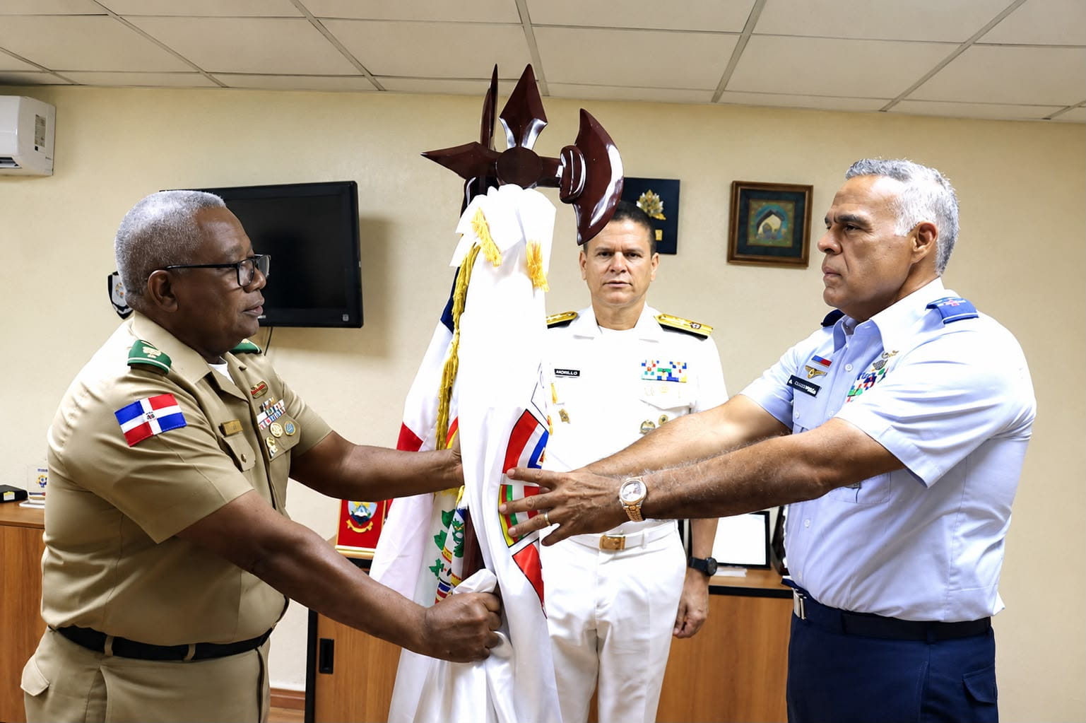 Mayor general Rafael Antonio Alegría Arias asume presidencia de la Confederación Deportiva de las Fuerzas Armadas y la Policía Nacional