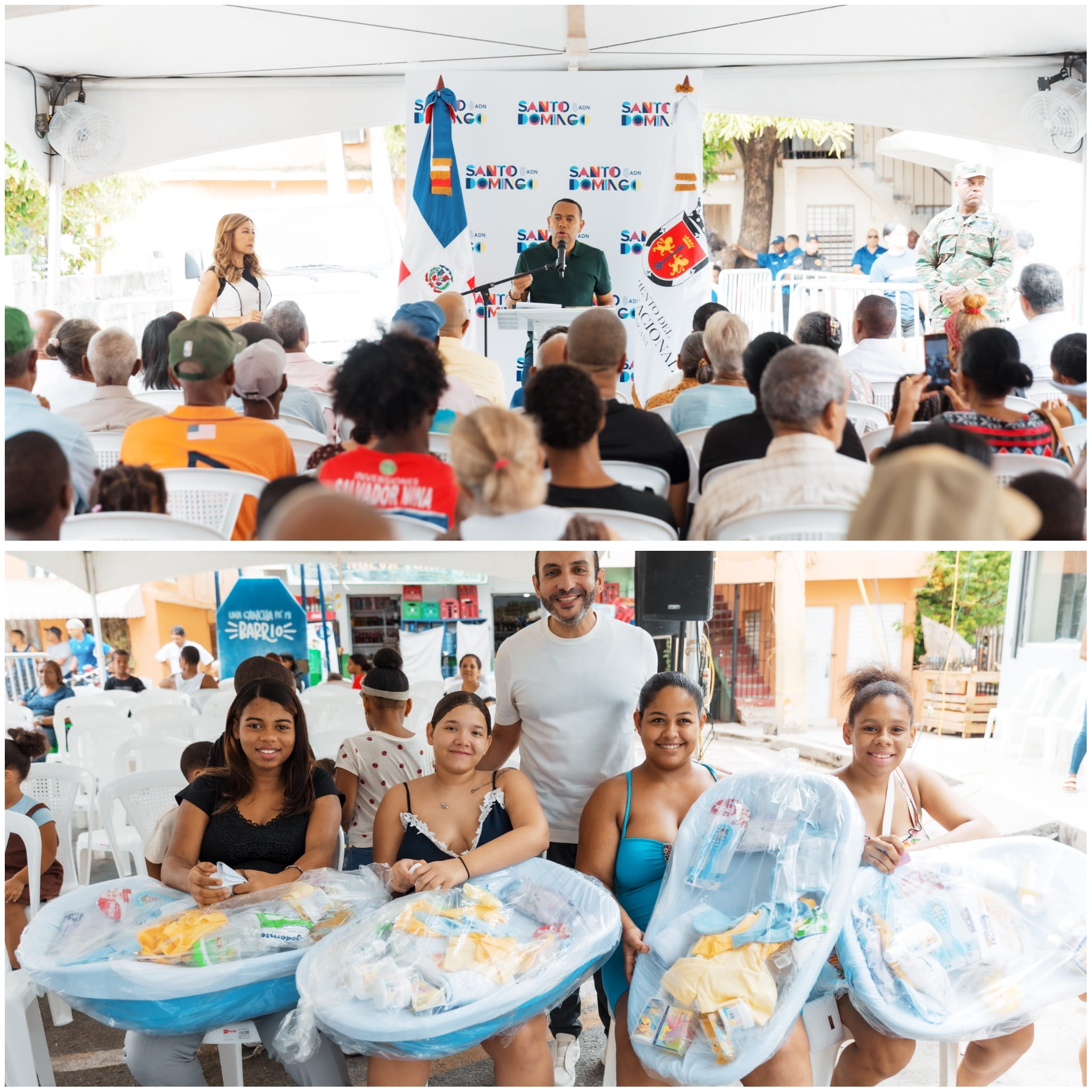 Carolina Mejía lleva gran operativo médico al sector Luz Consuelo Norte
