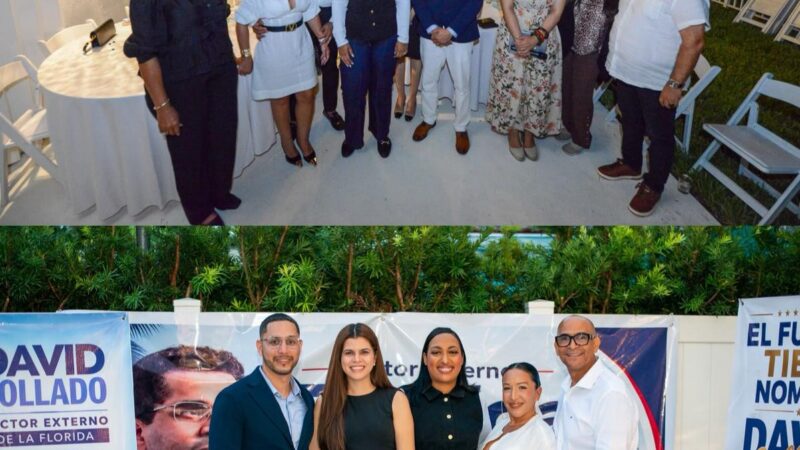 RD Confía y Dominicana Avanza hacen historia en el Sur de la Florida en respaldo a David Collado