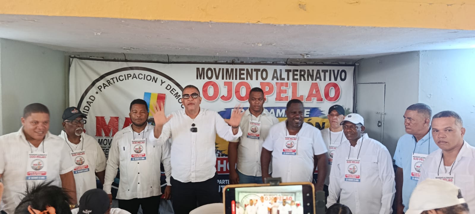 Movimiento Ojo Pelado realiza su novena jornada de recolección de firmas en Cristo Rey