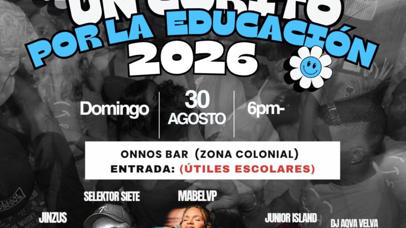 Fundación Porciones de Alegría anuncia nueva edición de “Un Corito por la Educación” para recaudar útiles escolares