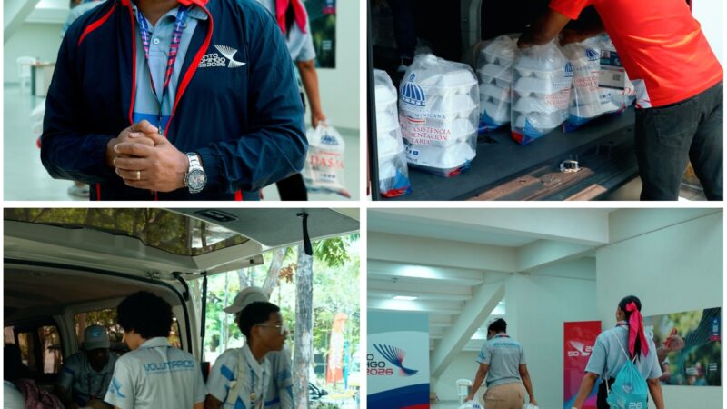 Comedores Comunitarios de DASAC garantizan alimentación de miles de voluntarios y personal de los XXV Juegos Centroamericanos y del Caribe Santo Domingo 2026
