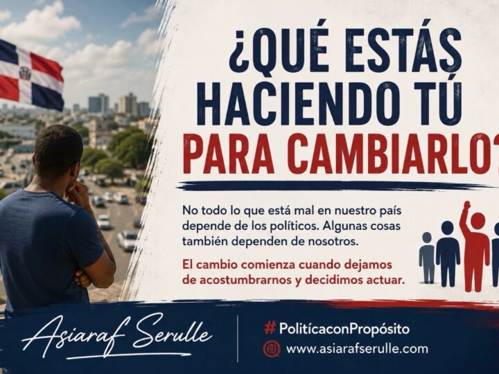 Opinión Invitada: ¿Qué estás haciendo tú para cambiarlo?