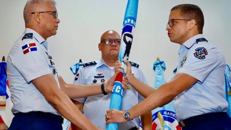 El mayor general piloto Enmanuel M. Souffront Tamayo, FARD, encabezó cambio de mando Dirección de Educación, Capacitación y Entrenamiento “Mayor General Piloto (f) Virgilio U. Sierra Pérez” (DECEFARD)